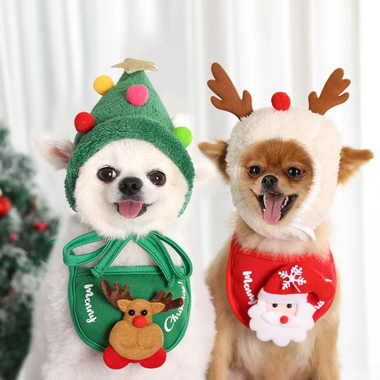 Funny Dog Christmas Hat